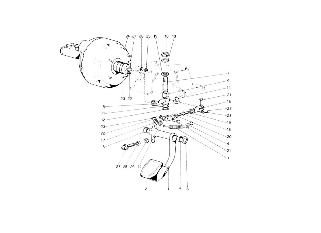BRAKE HYDRAULIC SYSTEM (FOR RHD VERSION)